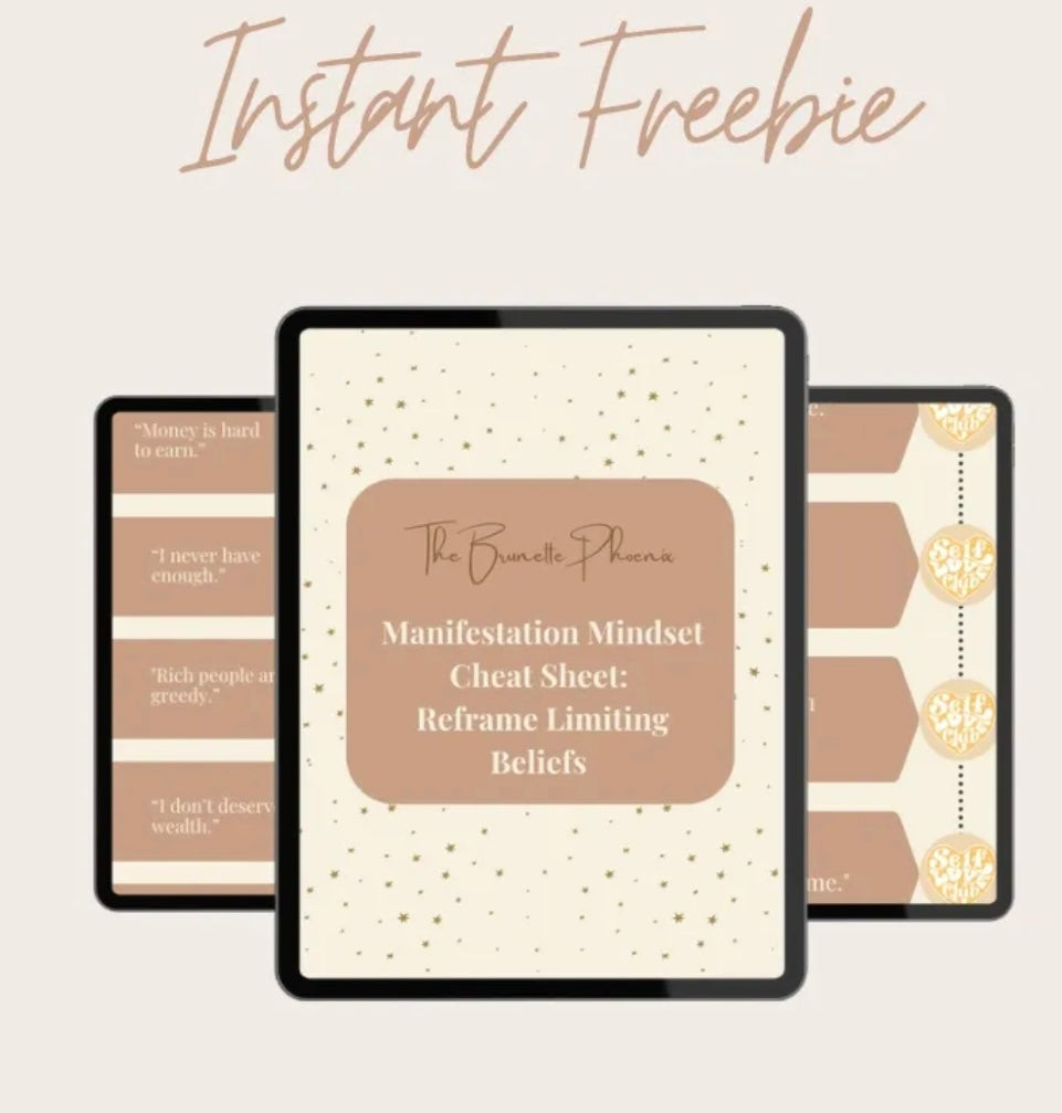 Reframe Limiting Beliefs Cheat Sheet