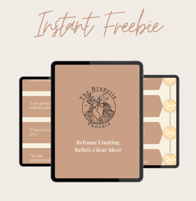Reframe Limiting Beliefs Cheat Sheet