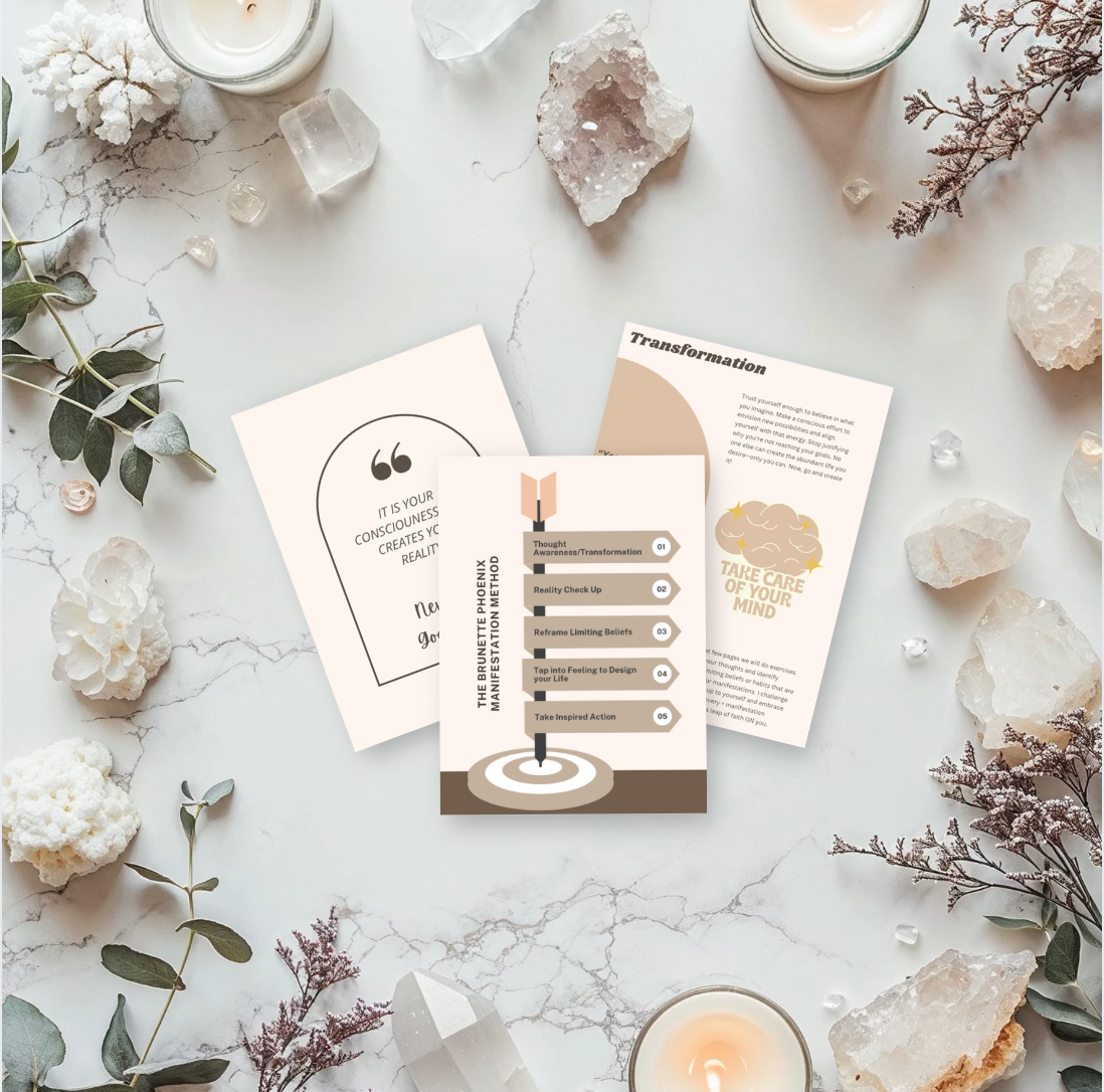 Manifestation Mindset Workbook- Printable Version